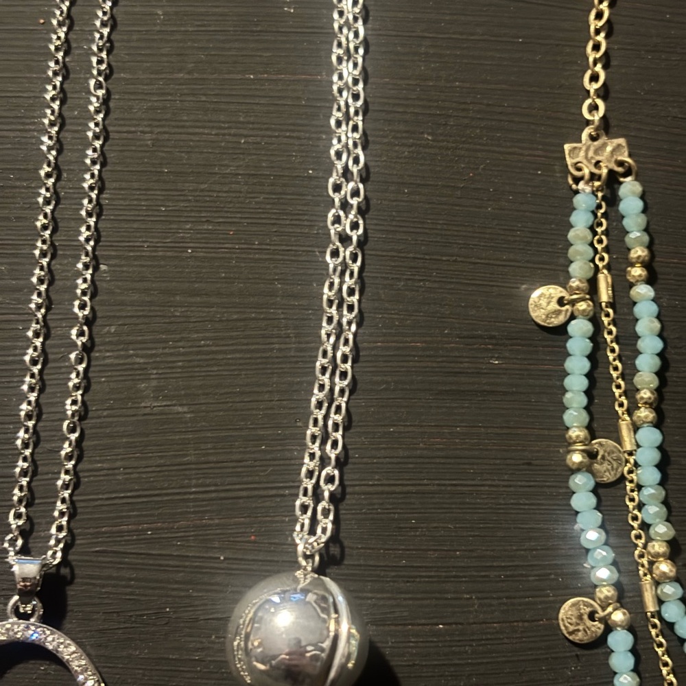 Silver Locket Necklace - Picture 2 of 2